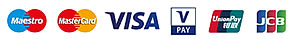 ������ ����� ������ ��� ���������� ����� � �������� ����� MasterCard, VISA, Maestro, Visa Electron, VPay, Union Pay ��� JCB