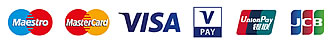 ������ ����� ������ ��� ���������� ����� � �������� ����� MasterCard, VISA, Maestro, Visa Electron, VPay, Union Pay ��� JCB. ����� ������� �� ��� �������� ���������.